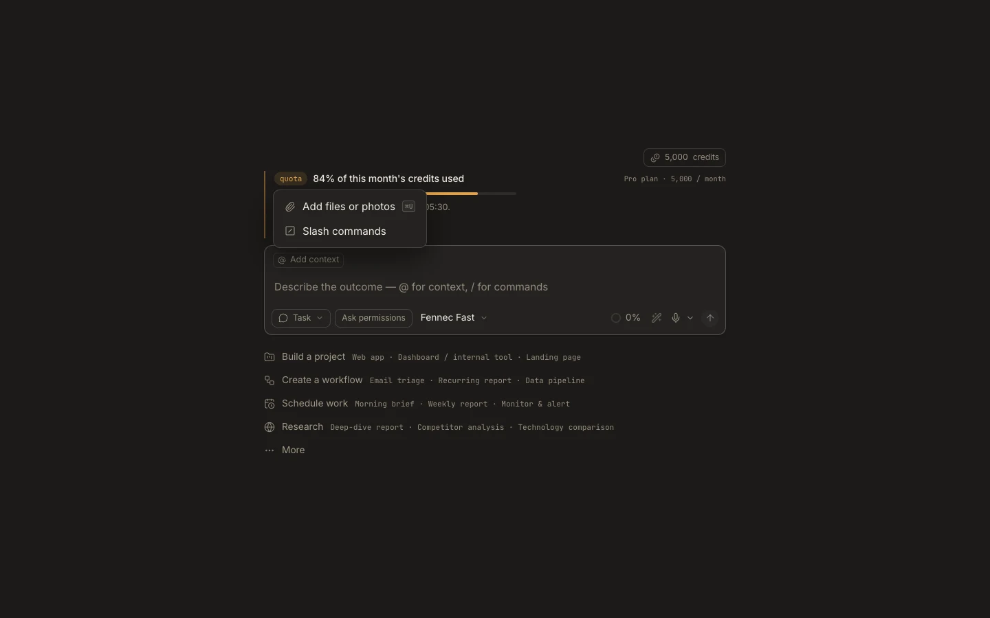 Aggiungi un progetto o un file