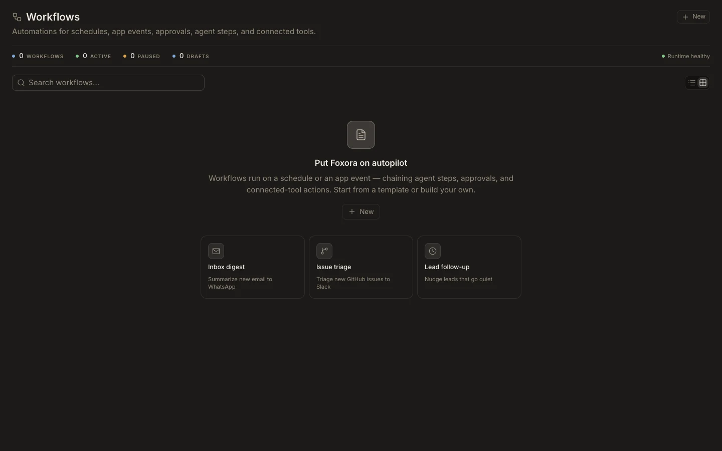 Mit Workflows automatisieren