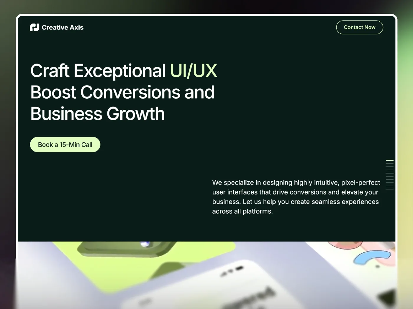 Creativ Axis — source preview